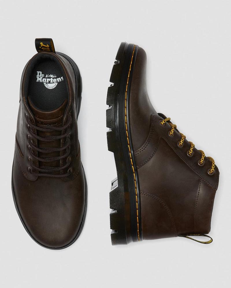 Botas Casuales Dr Martens Bonny Cuero Hombre Marrom | MX 343ILH